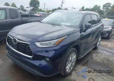 2023 Toyota Highlander Limited из США, поврежденный, VIN 5TDKDRAH7PS001644